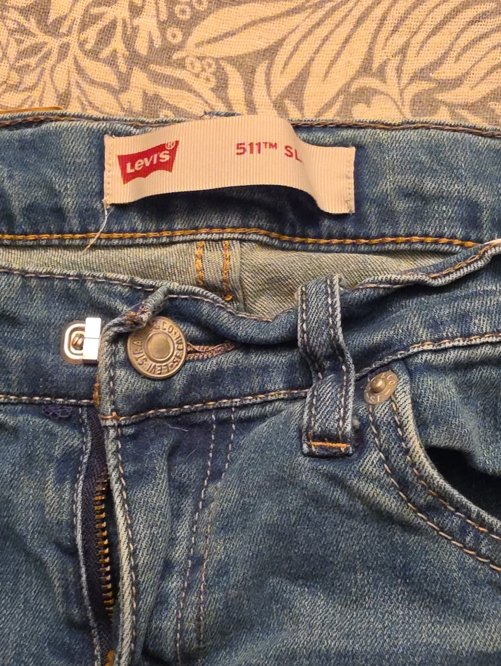 Levi's High-Rise Kid's Jeans in Light Blue